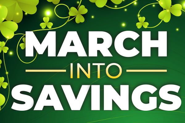 March into Savings